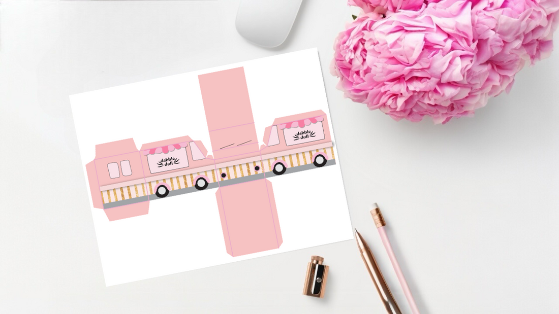 FREE PRINTABLE Truck Gift Box ππ - Instant Charm for Your Gifts