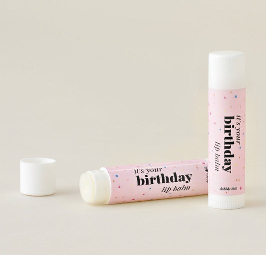 It’s your Birthday lip balm