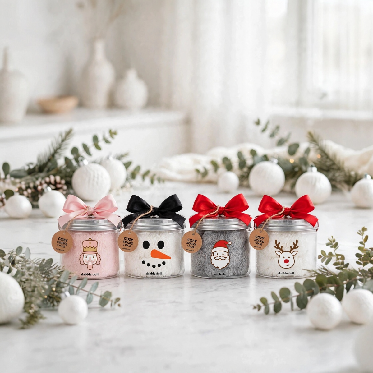 Nutcracker Cozy Socks