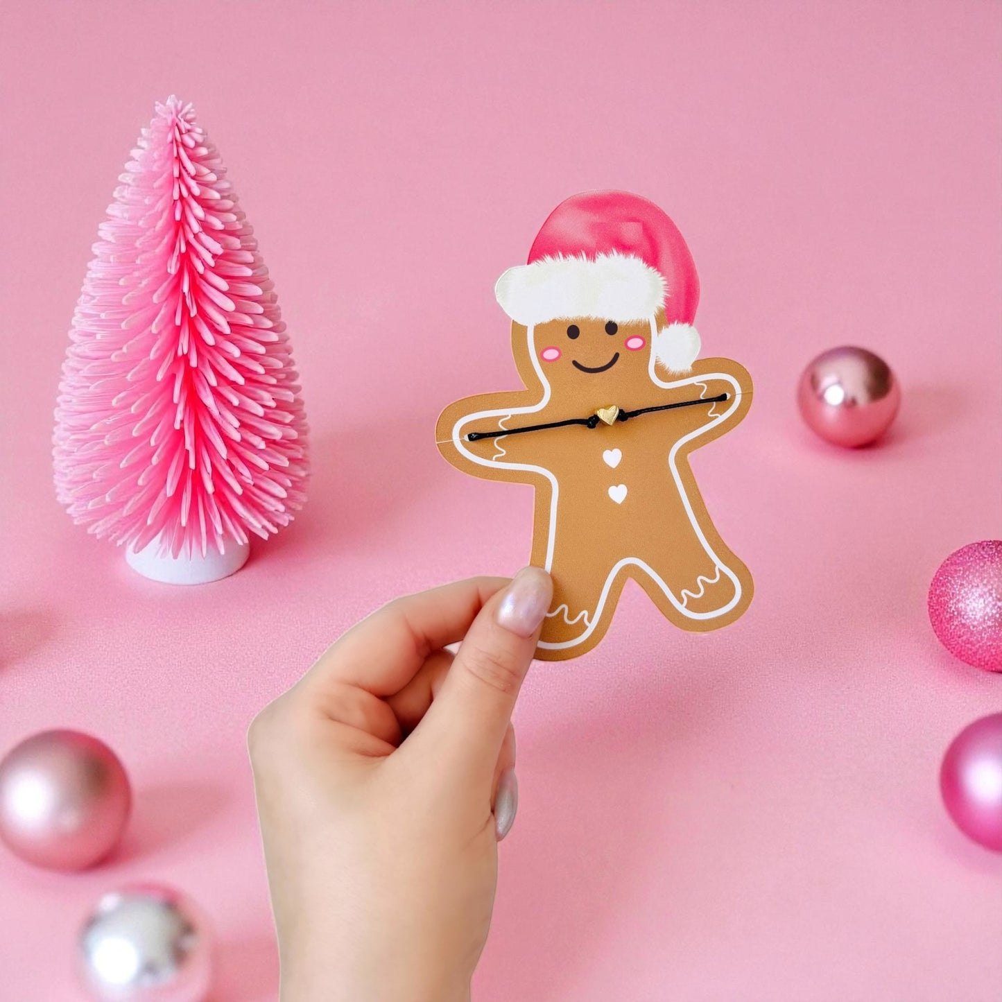 Holiday Gingerbread Man Bracelet