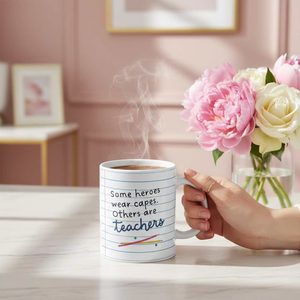 Teacher are Heroes Mug
