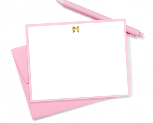 Bow Note Cards Set