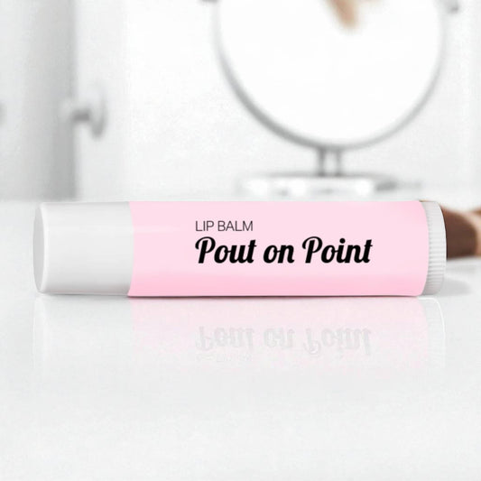 Dabble Doll Pout on Point Lip Balm for dry lips, perfect for soothing chapped lip balm needs