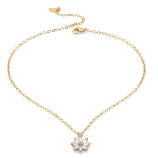Dabble Doll Gift Box featuring a stunning necklace with star pendant in gold and sparkling crystals