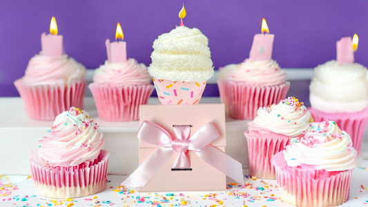 21st birthday gift ideas featuring a personalized birthday gift box with thoughtful gifts for her from Dabble Doll