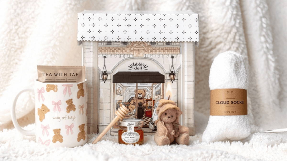 send a hug gift box with cozy blanket and comfort items