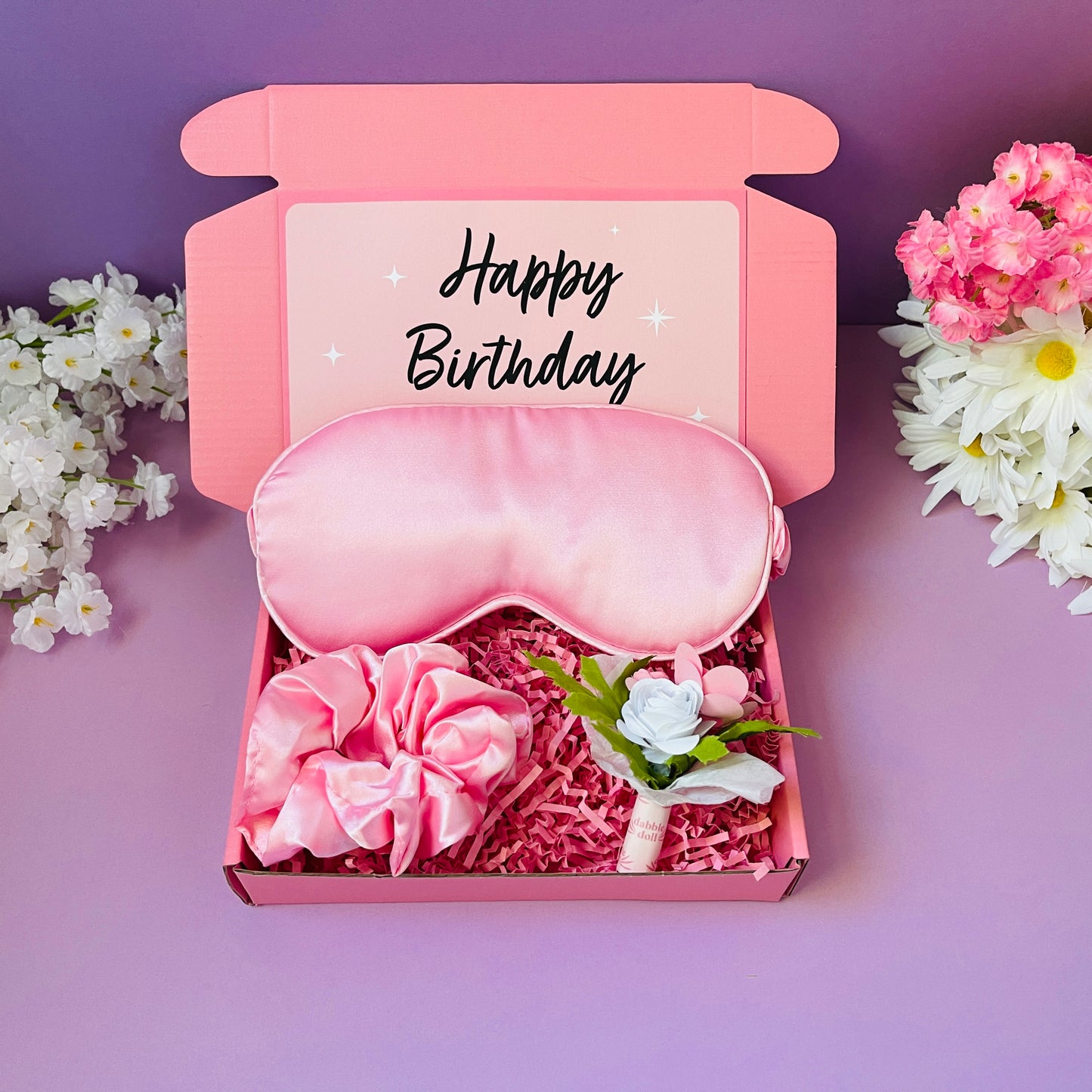 Silky Floral Birthday | Gift Box