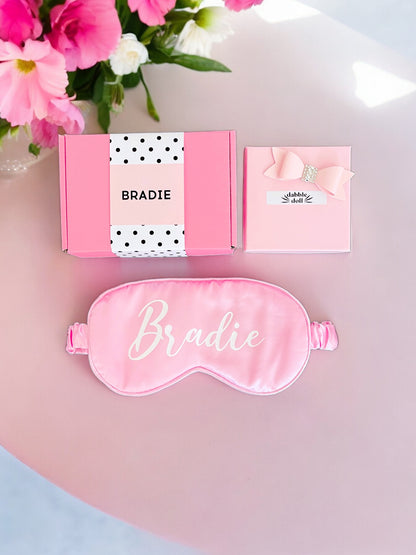 Personalized Silk Sleep Mask | Gift Set