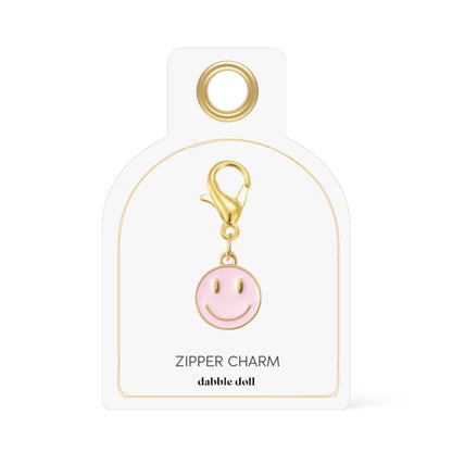 Smiley Zipper Charm