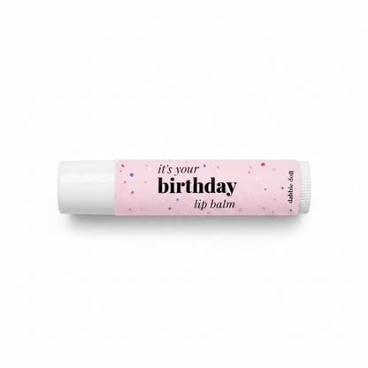 It’s your Birthday lip balm