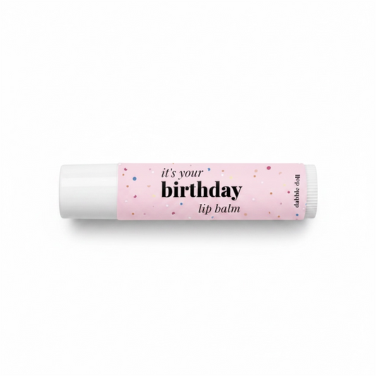 It’s your Birthday lip balm