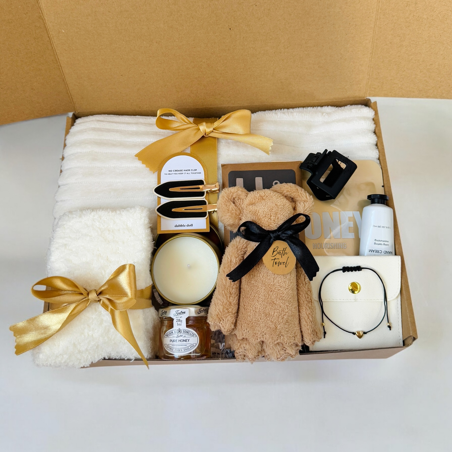 Classy Gift Basket for Women, Cozy Gift Box with Blanket, Socks, Candle, Self Care Gift Box, Care Package, Gifts for Her for Any Occasion