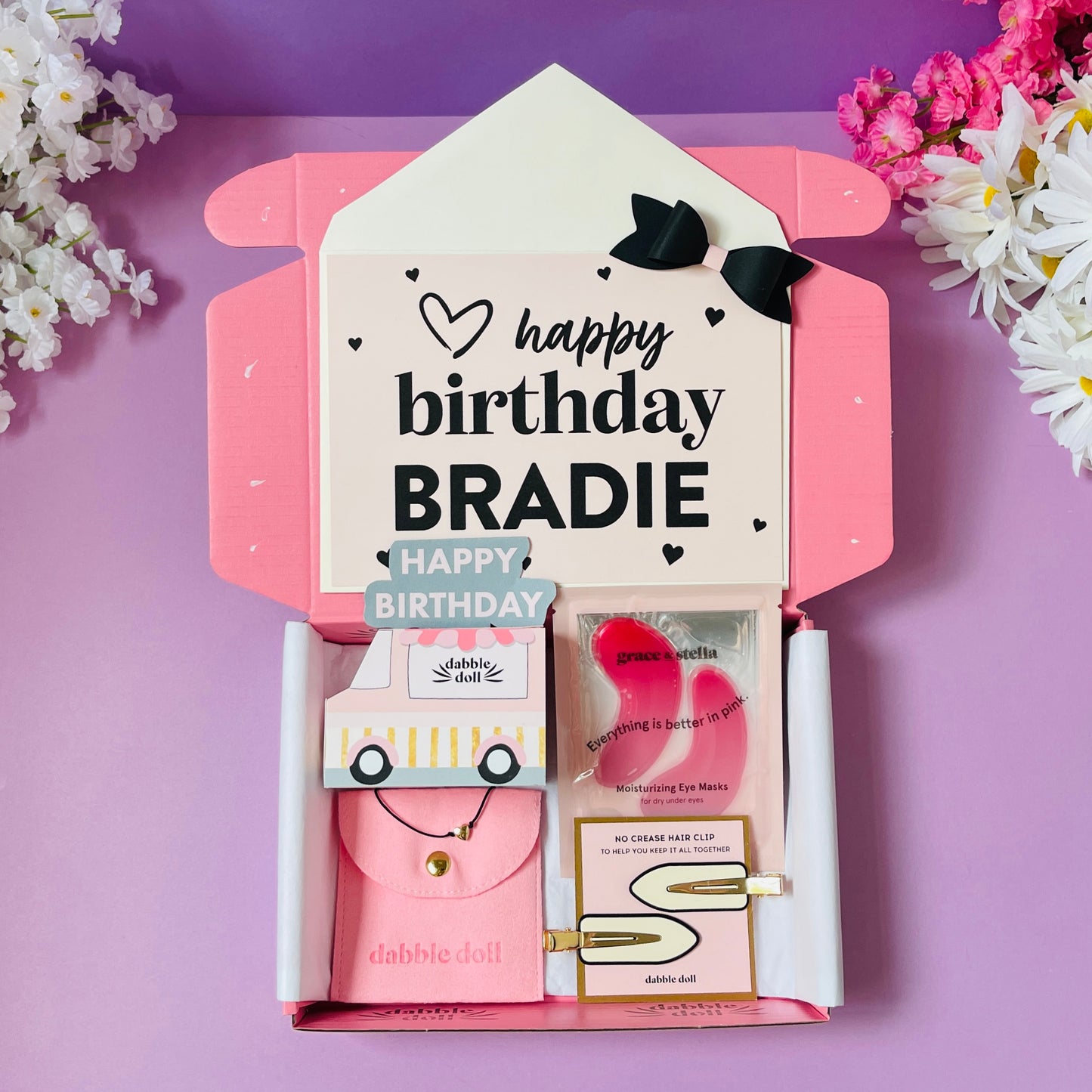 Cute Happy Birthday Gift Box