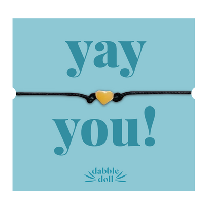 Yay you! - friendship bracelet