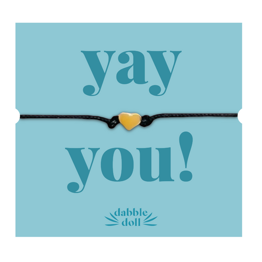 Yay you! - friendship bracelet