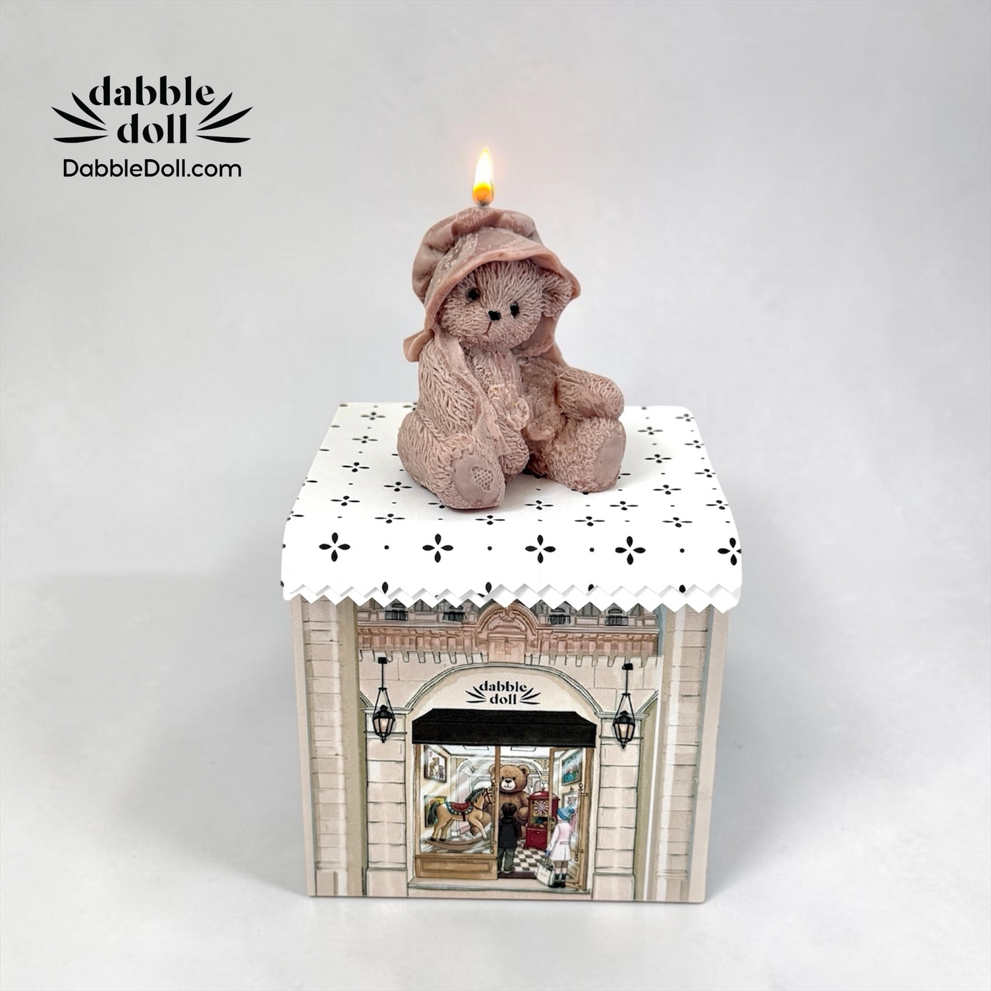 Teddy Bear Candle Gift Set