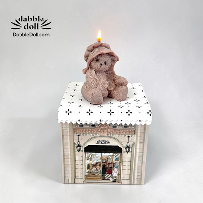 Teddy Bear Candle Gift Set