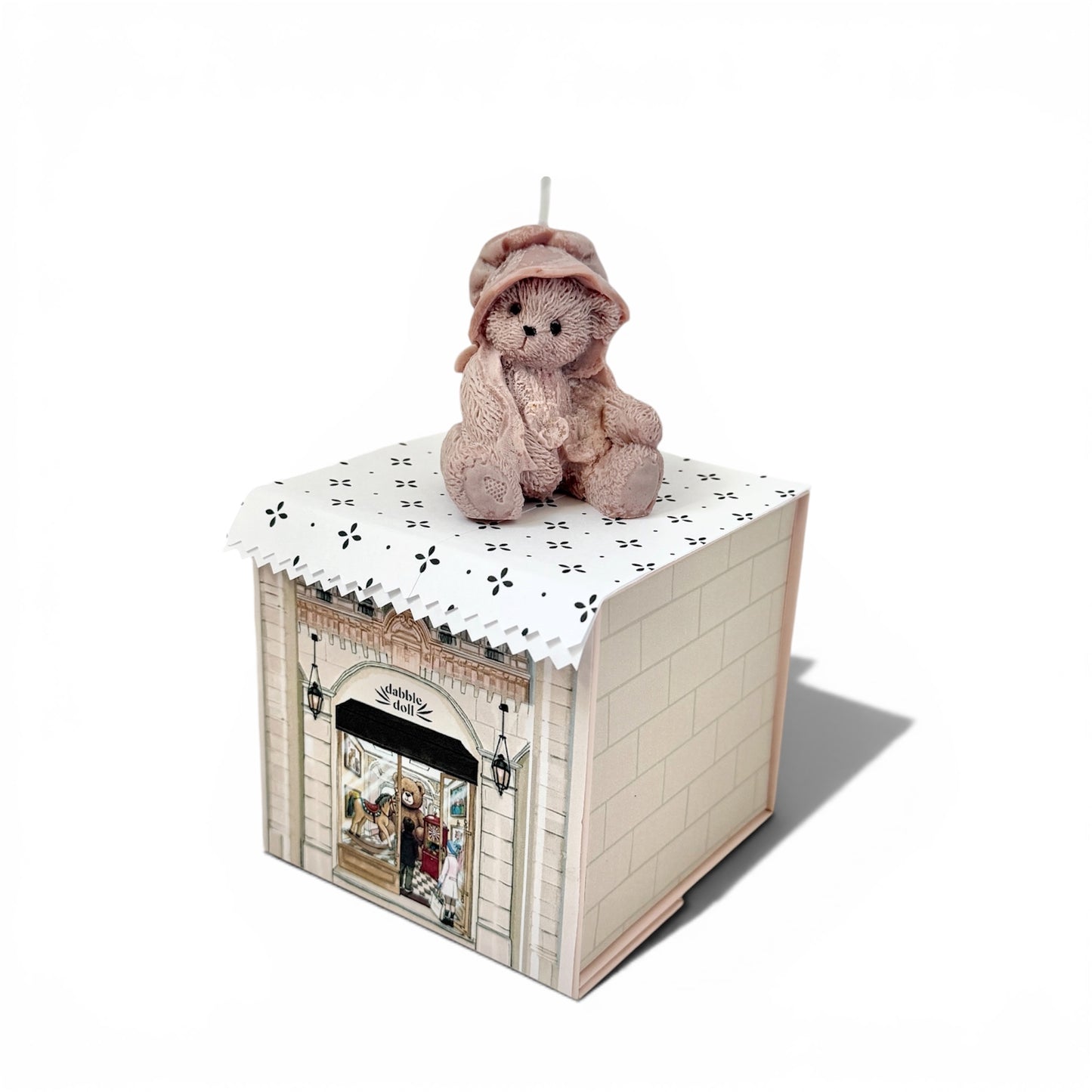 Teddy Bear Candle Gift Set