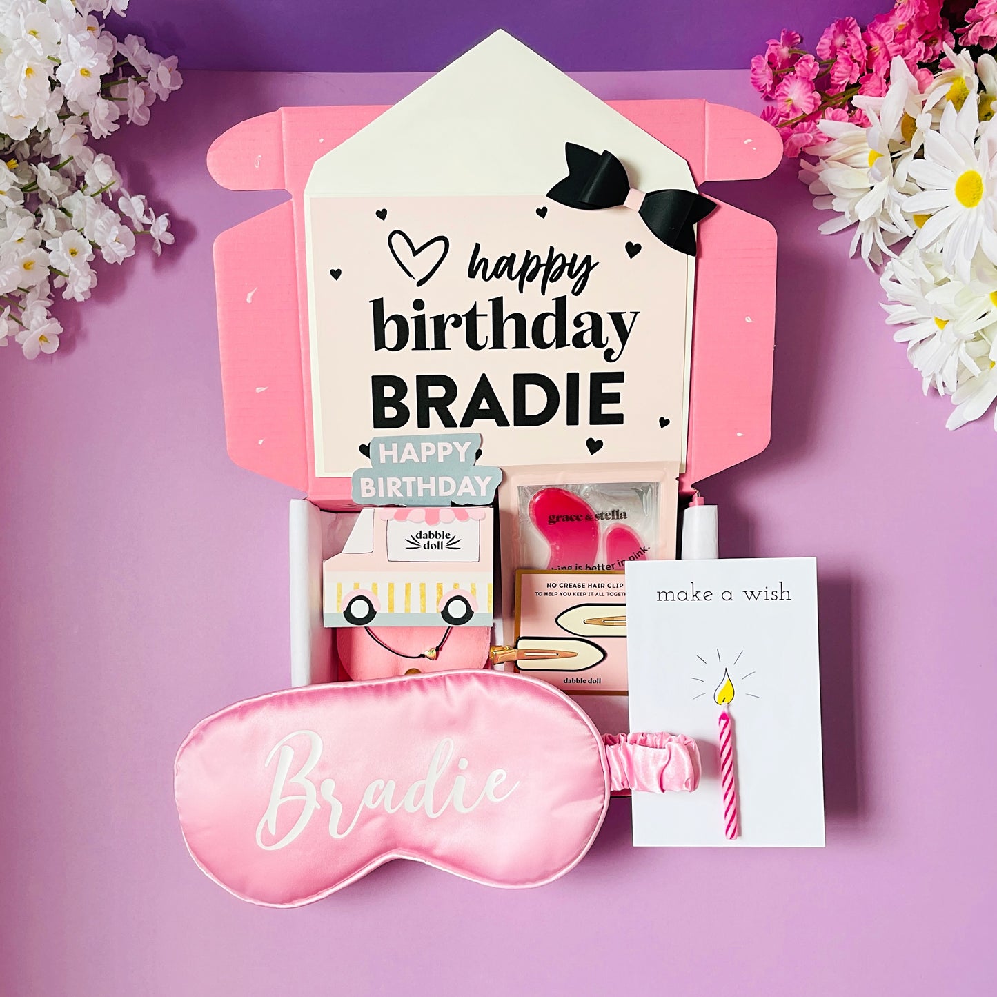 Cute Happy Birthday Gift Box