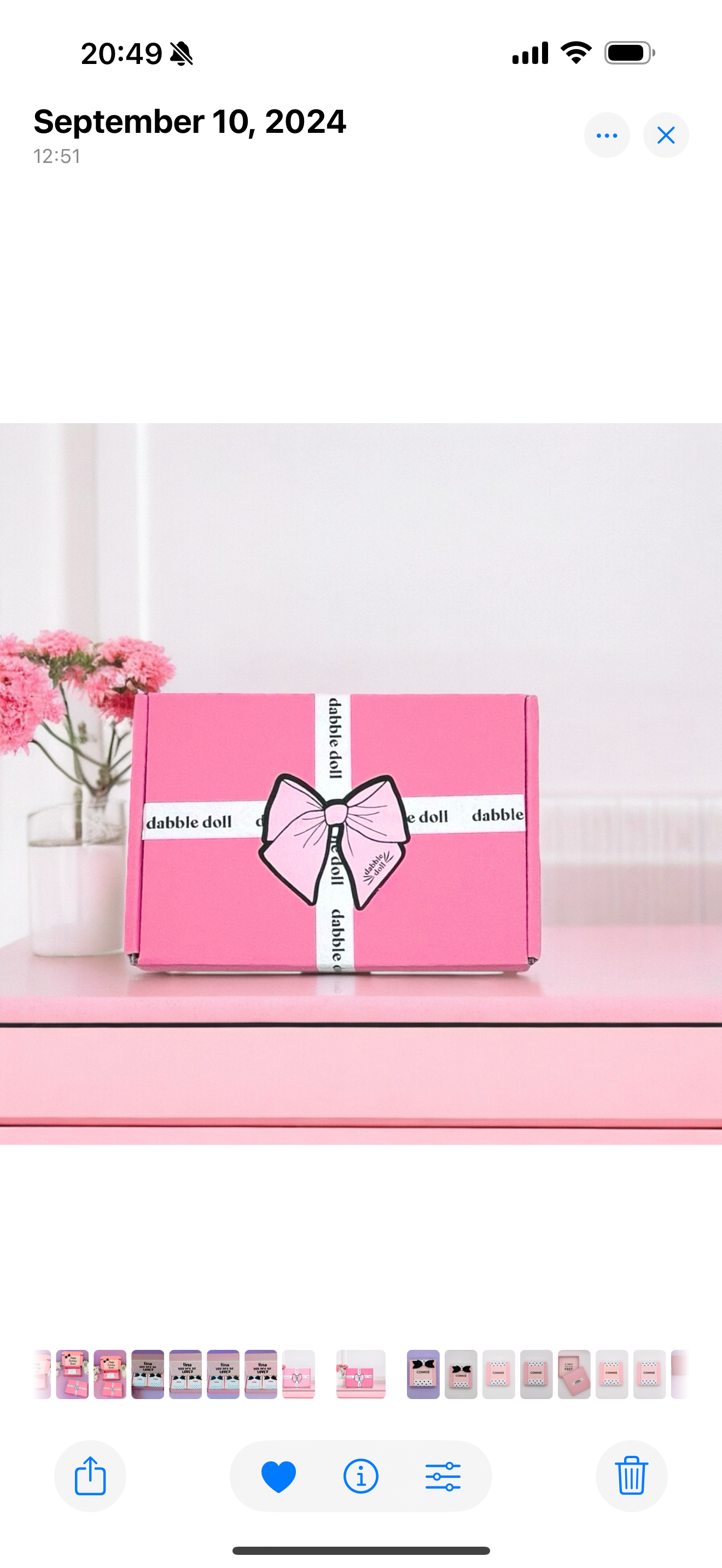 Mini Valentines Gift Box