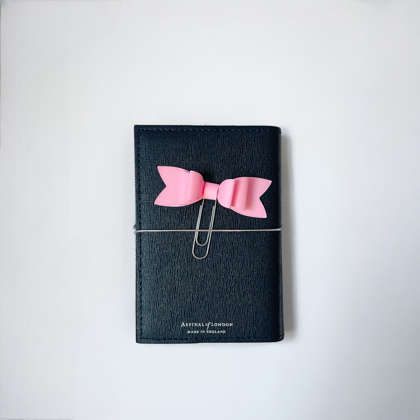 Bow Planner Paperclip | Pink