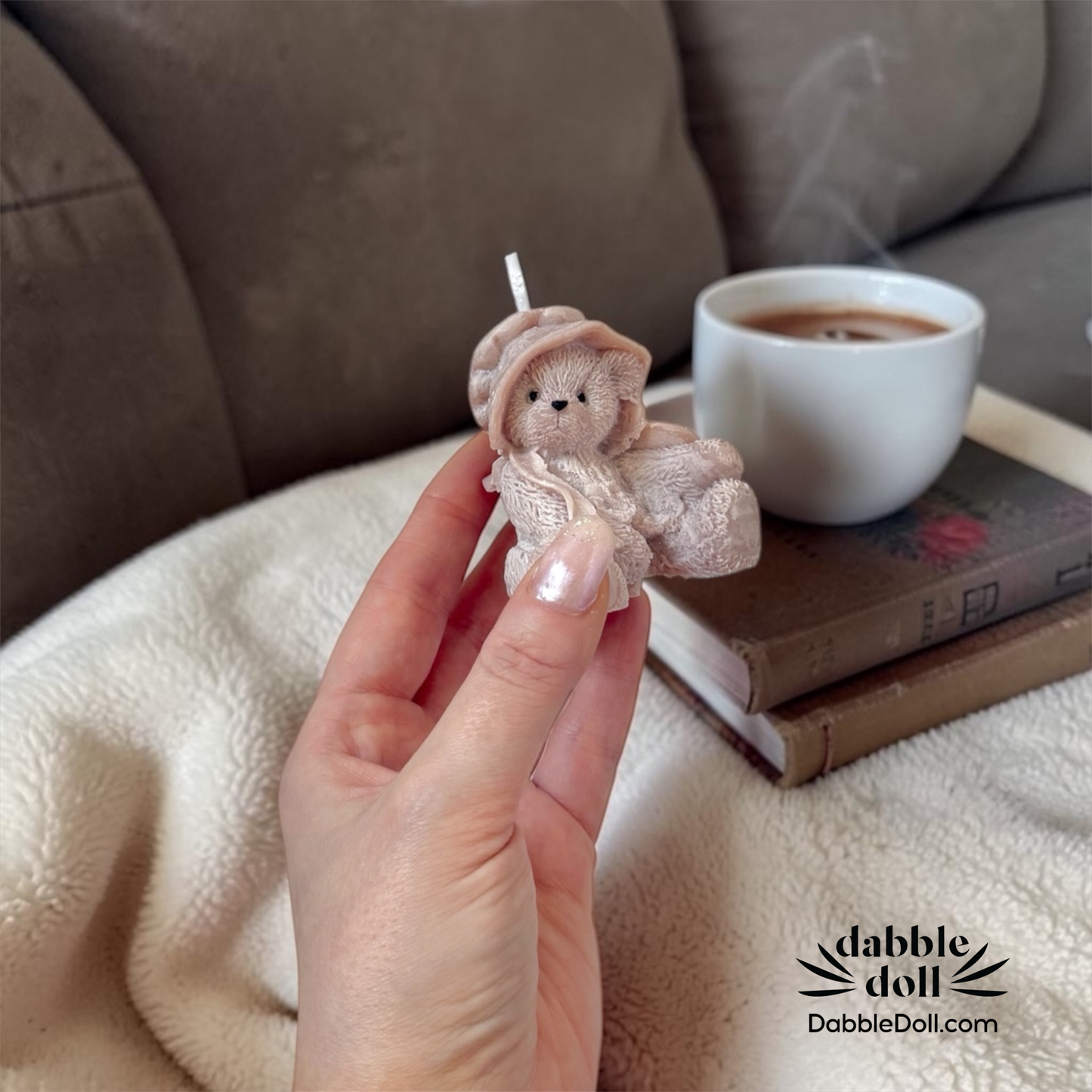 Teddy Bear Candle Gift Set