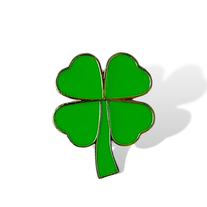 Four Leaf Clover Enamel Pin