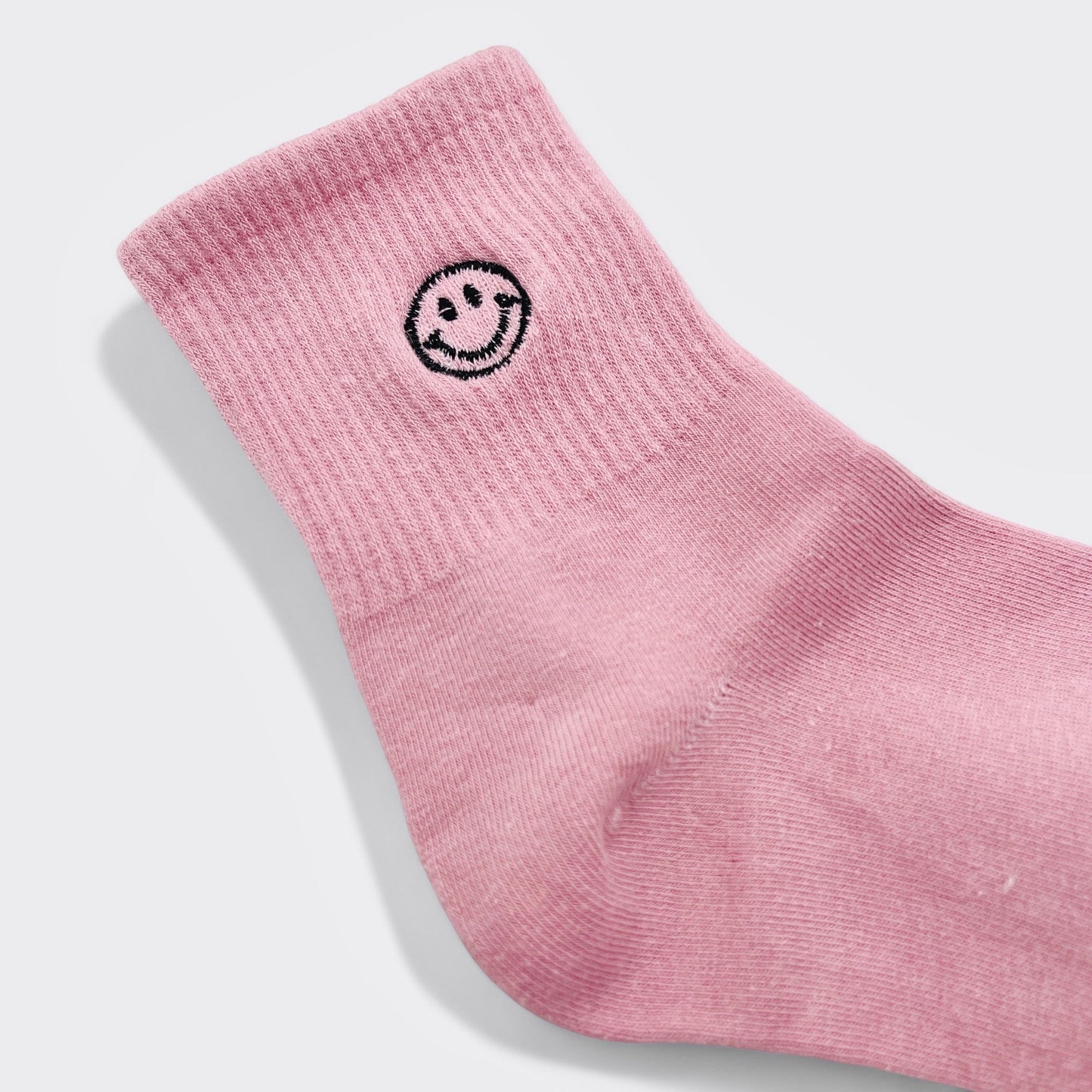 Smiley Face Socks (Pink)