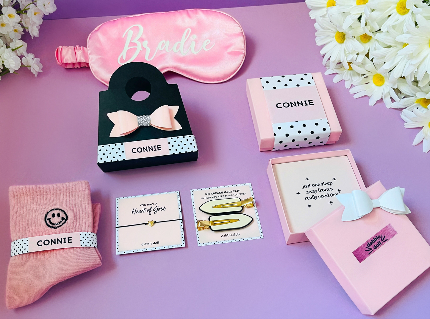 Customized Pink Gift Bundle