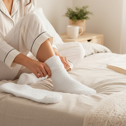 Cozy cloud socks ultra-soft fuzzy socks, lounge socks, sleep socks, fluffy socks