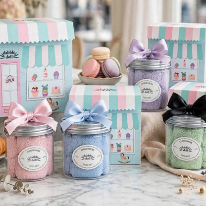 Cloud Socks Jar