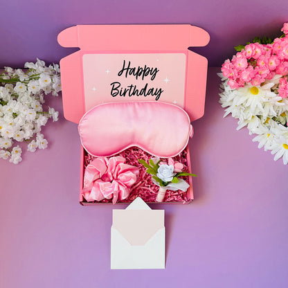 Silky Floral Birthday | Gift Box