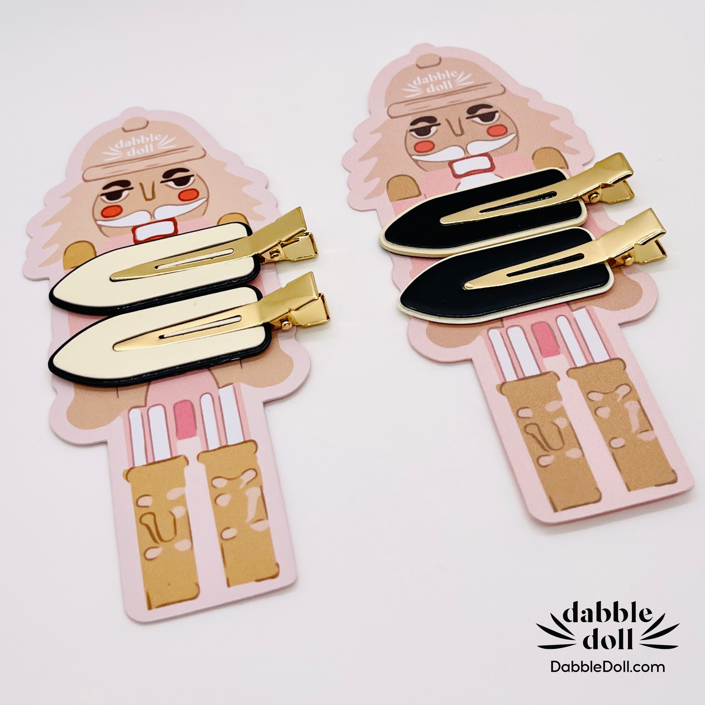 Nutcracker Christmas Hair Clips