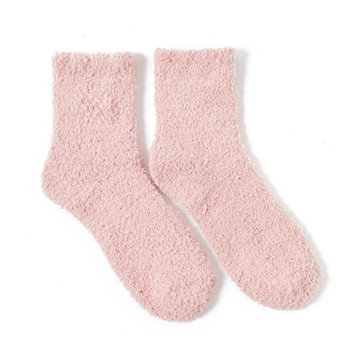 Cozy socks fluffy socks in pink