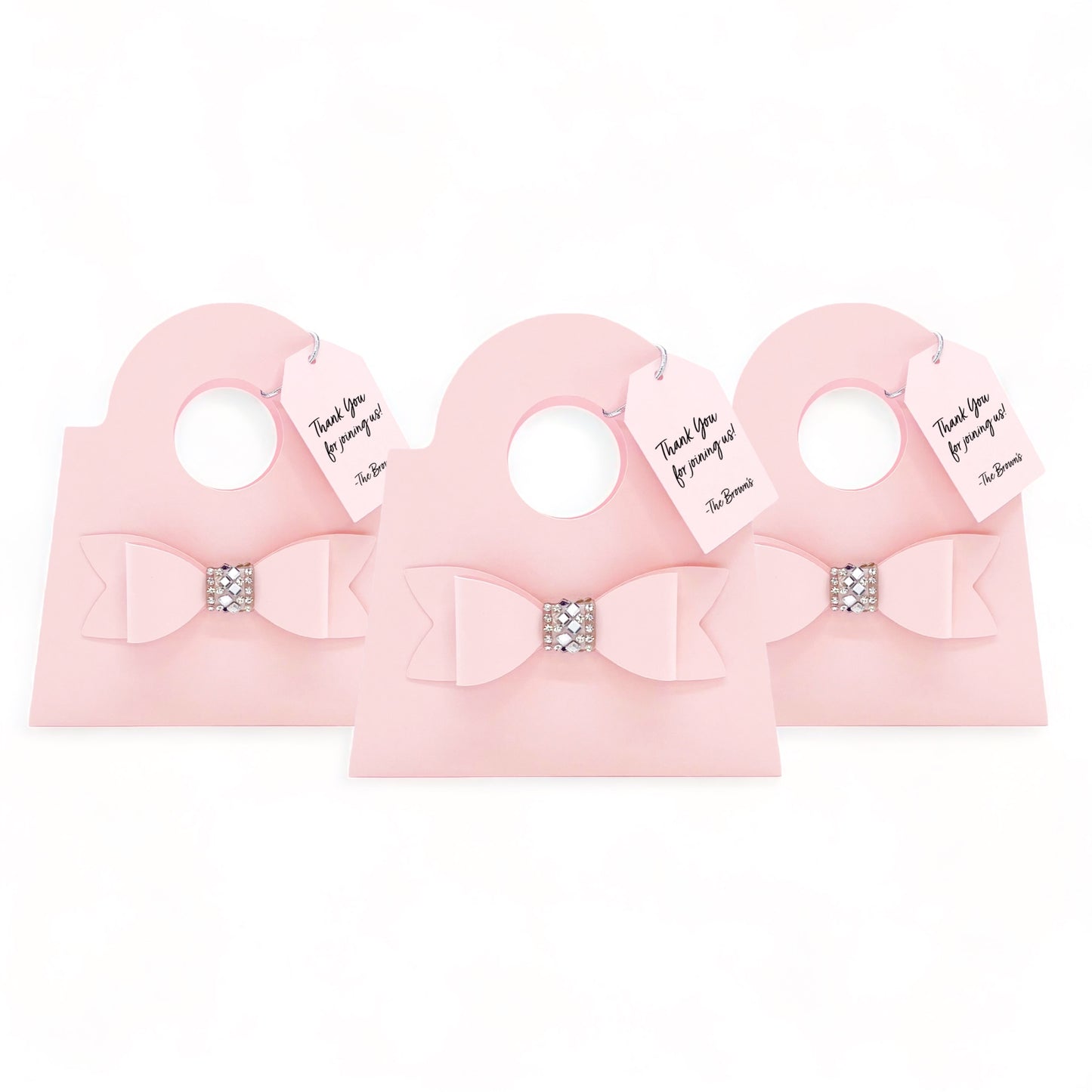 Mini Purse Favor Bags (Blush)