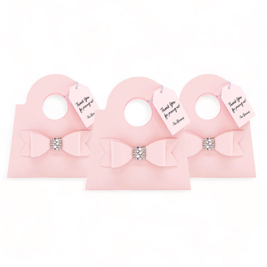 Mini Purse Favor Bags (Blush)