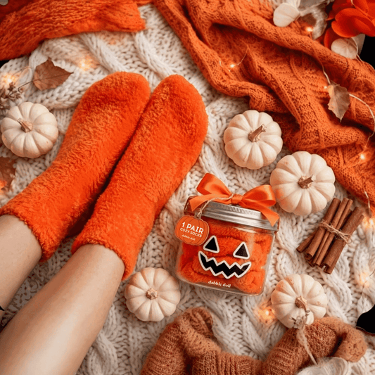Pumpkin Socks, Halloween Gift