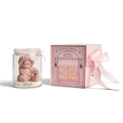Bear Candle with Gift Box