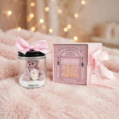 Bear Candle with Gift Box