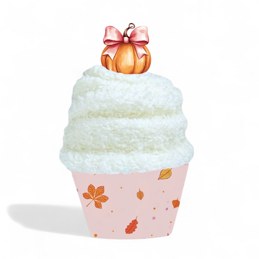 Fall Pumpkin Cozy Cupcake Socks