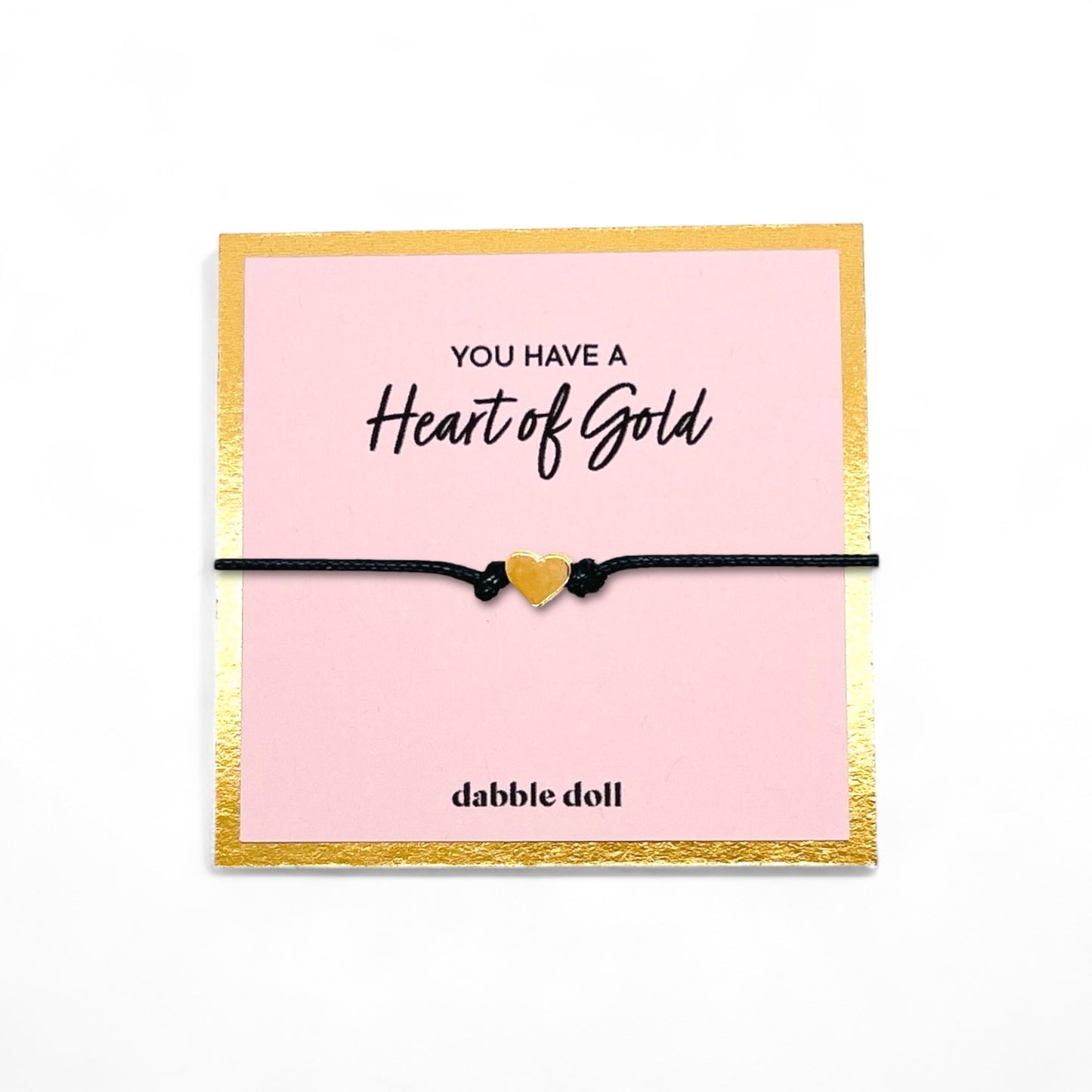 Gold Heart Bracelet