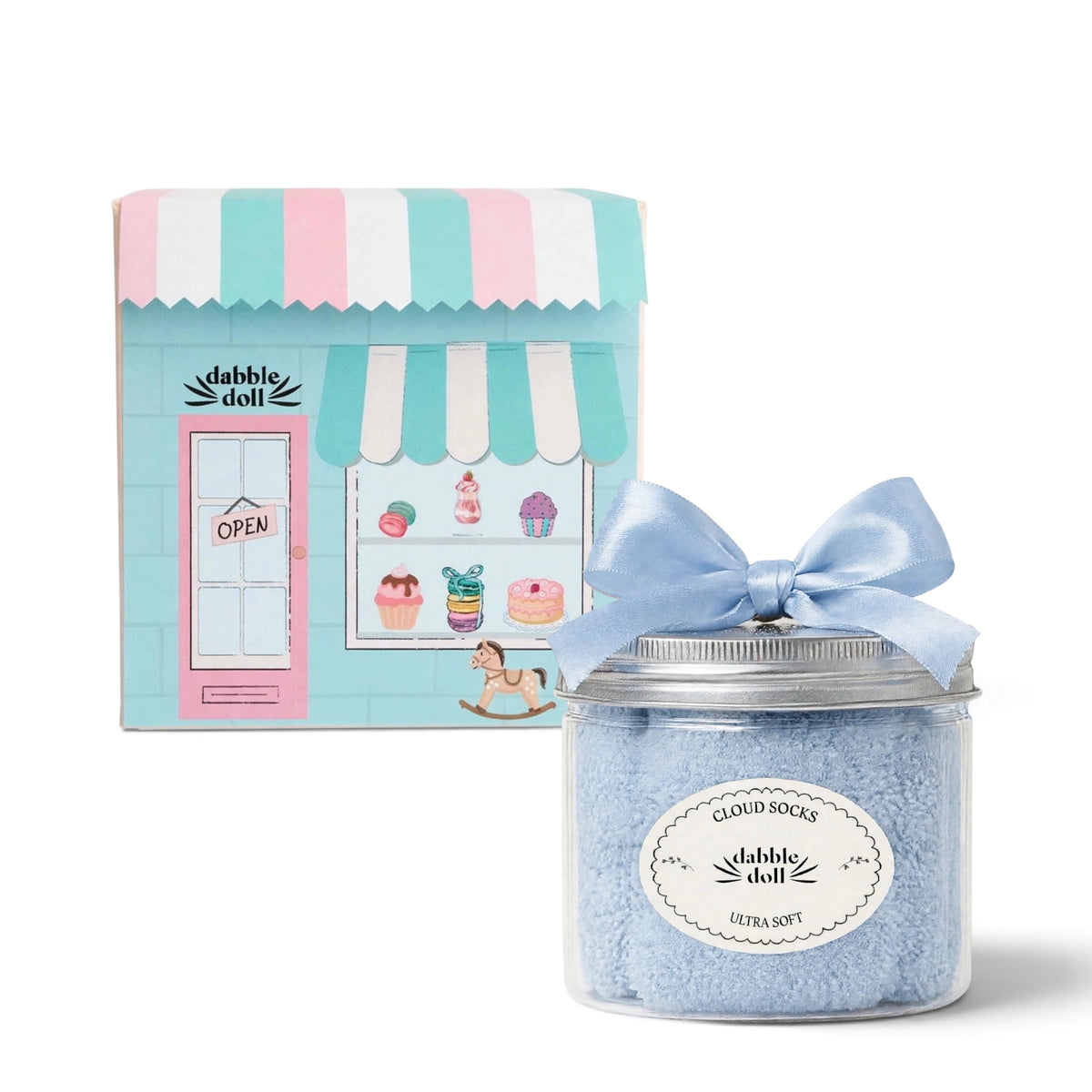 Cloud Socks Jar
