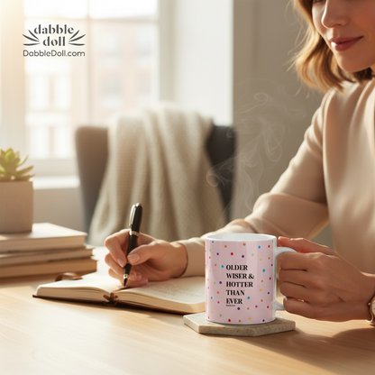 Older Wiser Hotter Mug