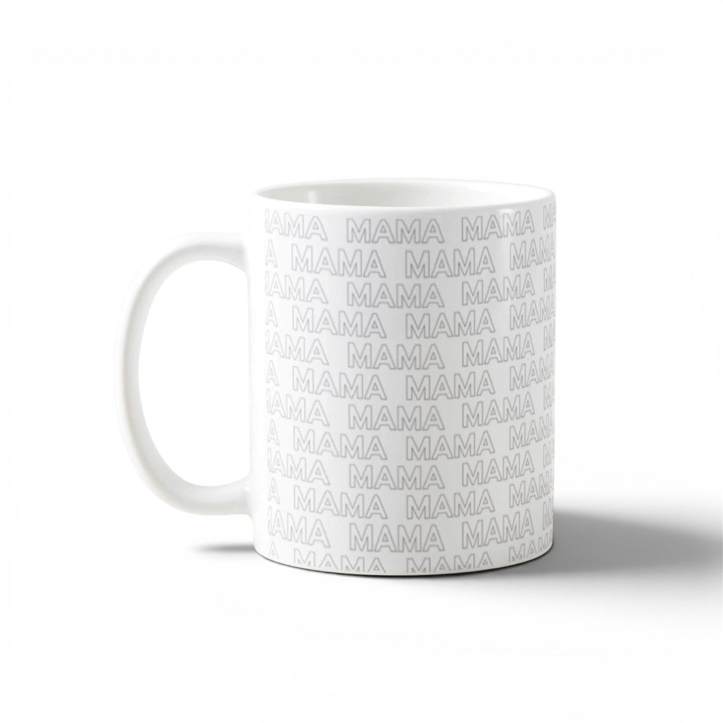 Mama coffee mug, gift for mom, mom ceramic mug