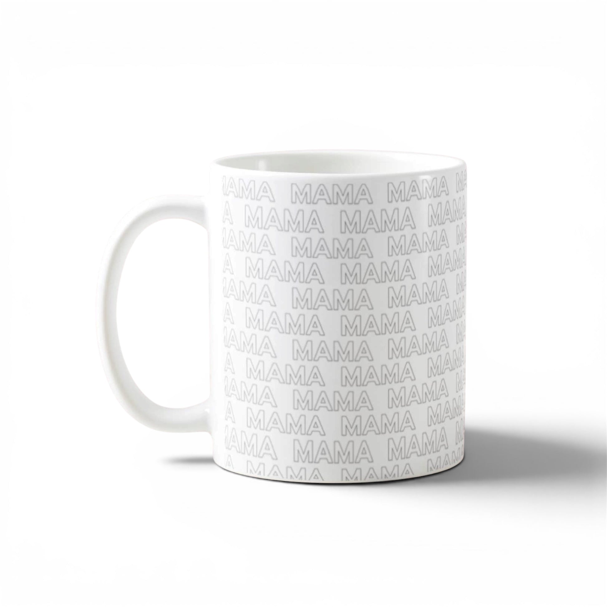 Mama coffee mug, gift for mom, mom ceramic mug