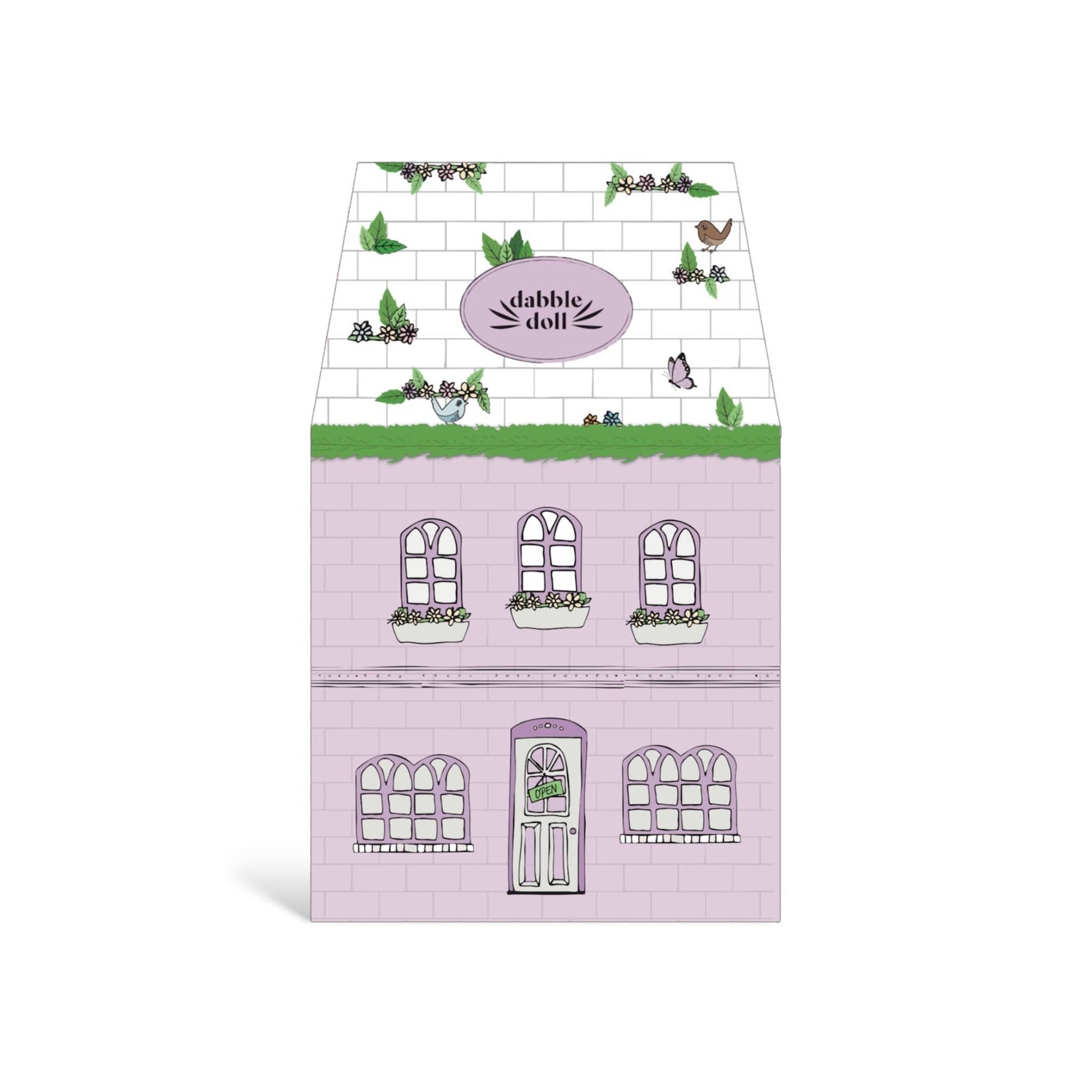 Dollhouse French village luxury gift box, playful gift for girls, women, daughter, mother, aunt best friend whimsical enchanting gift