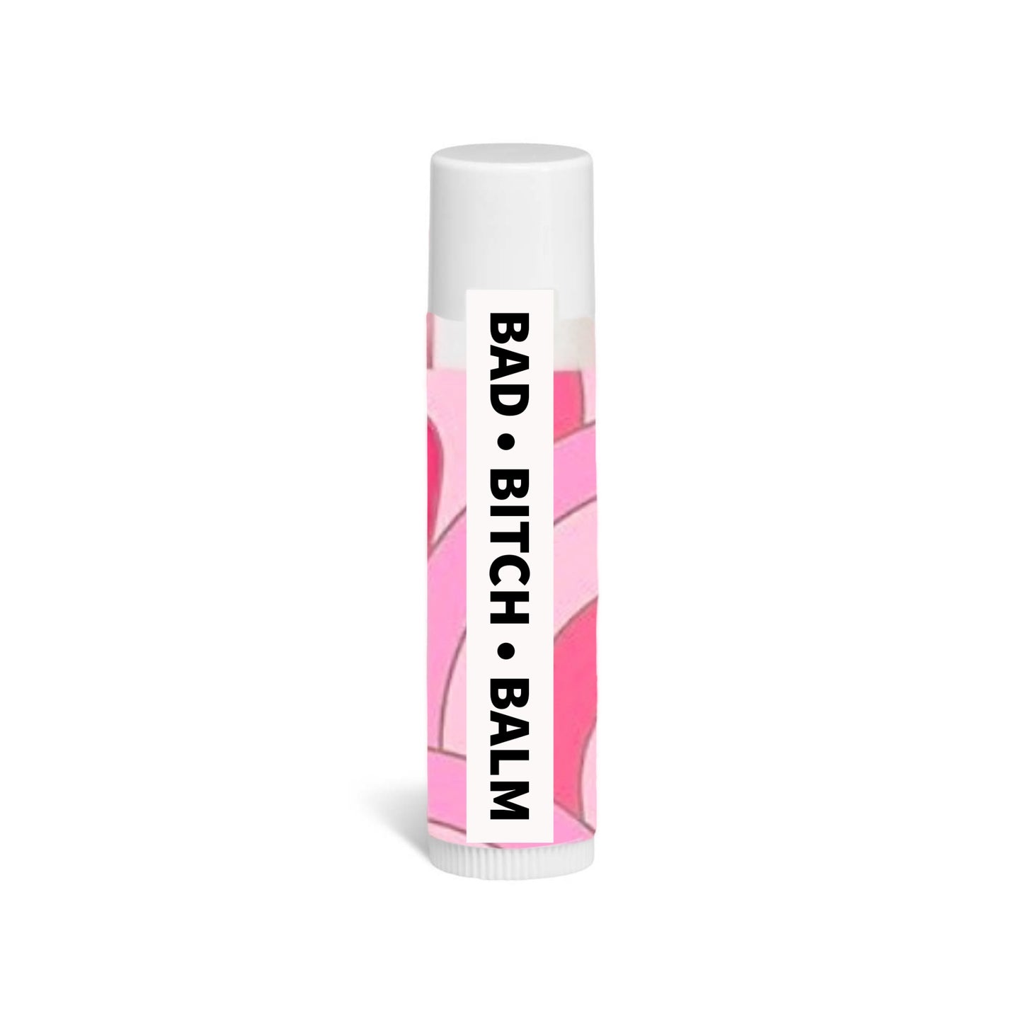 Pink Dabble Doll Bad Bitch Balm in a stylish tube for girls and women, perfect for moisturizing lips