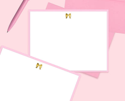 Bow Note Cards Set