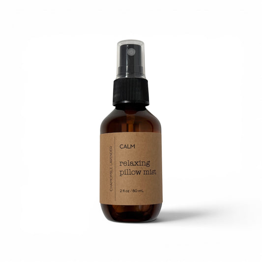 Dabble Doll Relaxing Pillow Mist in Brown Bottle with Linen Mist Scent for Better Sleep
