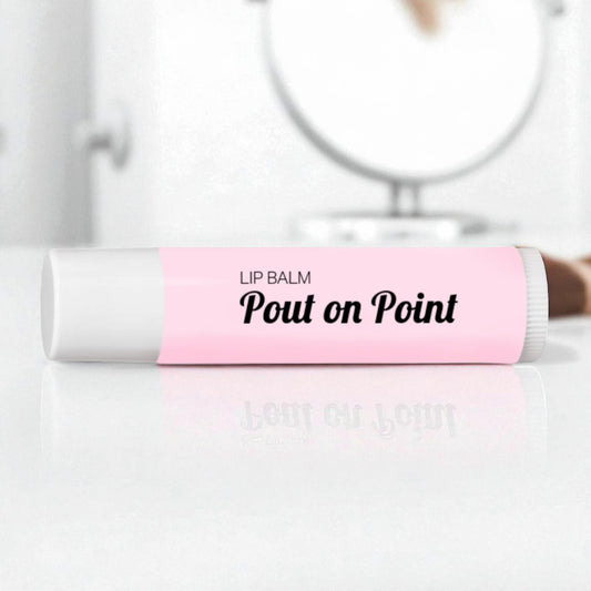 Dabble Doll Pout on Point Lip Balm for dry lips, perfect for soothing chapped lip balm needs